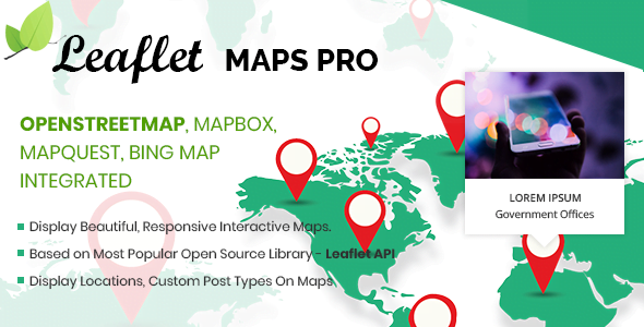 leaflet openstreetmaps mapbox bing mapquest