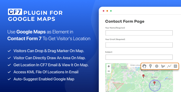 CF7 Plugin for Google Maps