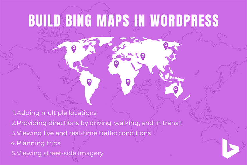 How to Build Bing Maps in WordPress?