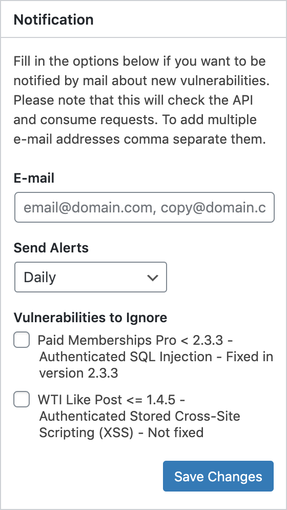installing WPScan WordPress security scanner